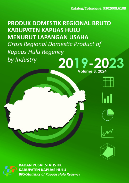  Produk Domestik Regional Bruto Kabupaten Kapuas Hulu Menurut Lapangan Usaha 2019-2023 